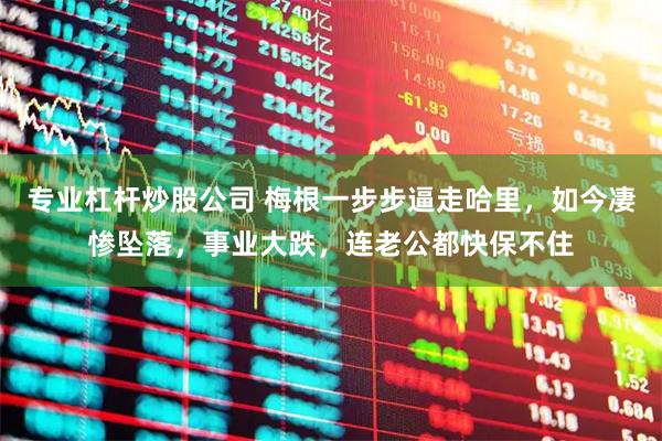 专业杠杆炒股公司 梅根一步步逼走哈里，如今凄惨坠落，事业大跌，连老公都快保不住